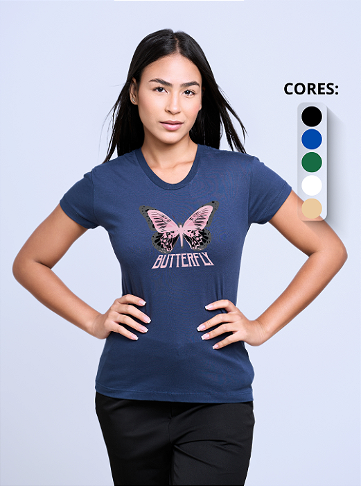 T-shirt Feminina ''Butterfly''