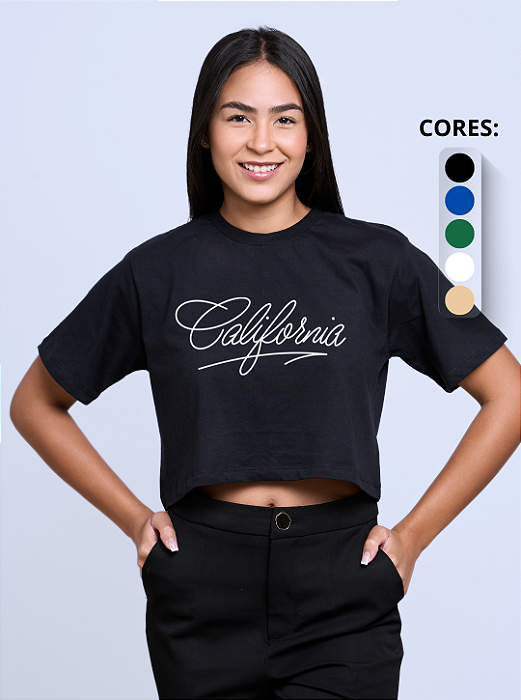 Cropped Feminino "California"