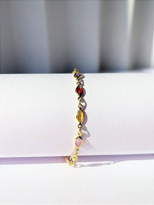 Pulseira Zircônia Navete