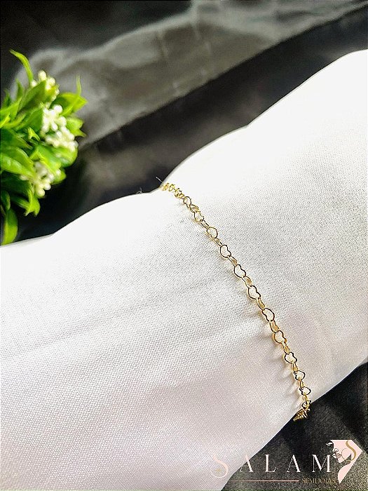 Pulseira Infantil coração