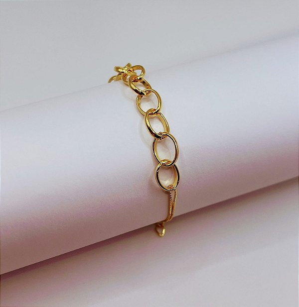Pulseira Elos oval