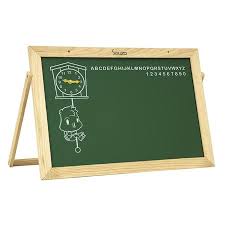 Quadro Pedagógico Infantil Relógio/Alfabeto/Números 60cm x 40cm + cx de giz