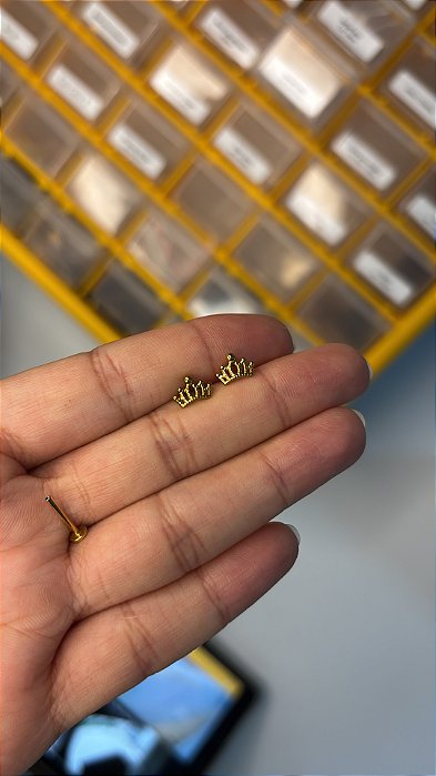 Labret coroa ( aço cirúrgico)