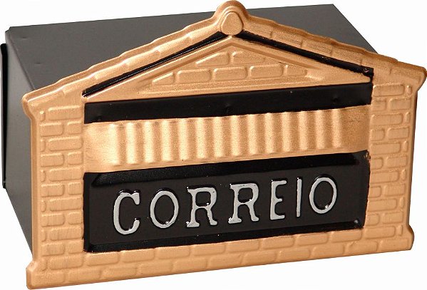 Caixa de Correio Colonial Popular  - 15x23x11 para muro