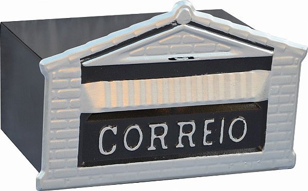 Caixa de Correio Colonial Popular - 15x23x11 para muro (abre pela frente)