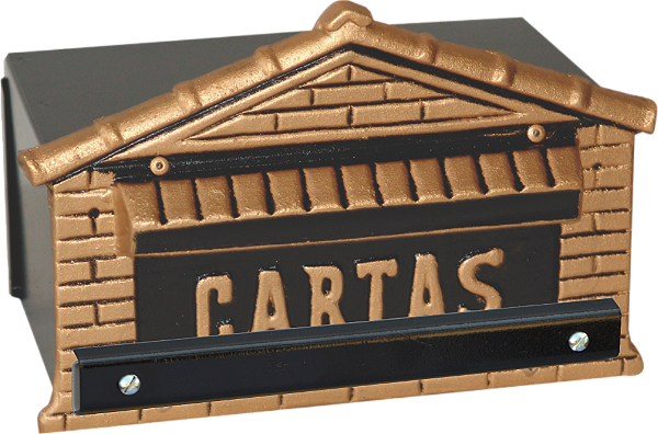 Caixa de Correio Tijolinho - 15x25x12 para grade