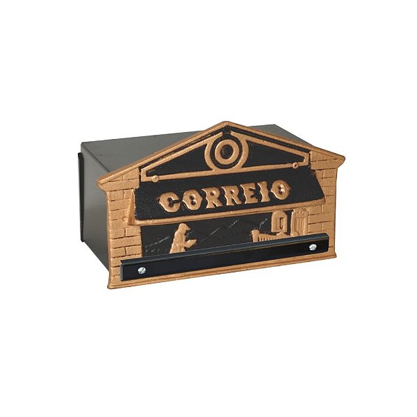 Caixa de Correio Carteiro - 15x25x12 para grade