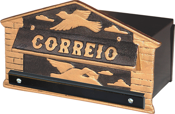 Caixa de Correio Pombinho - 15x25x12 para grade