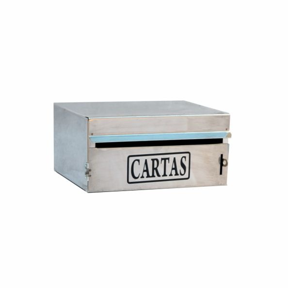 Caixa Correio Condomínio 1 Módulo - 15x23x11 para muro (abre pela frente)