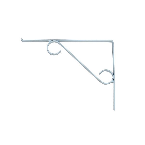 Cantoneira de Parede em S Branca 15x10cm