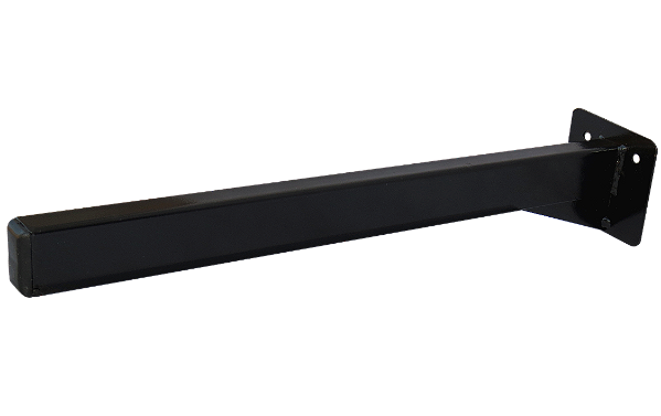 Suporte para Parafusar Preto 40cm  -  O Par