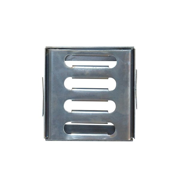 Ralo com Caixilho para Escoamento de Água - 10x10cm