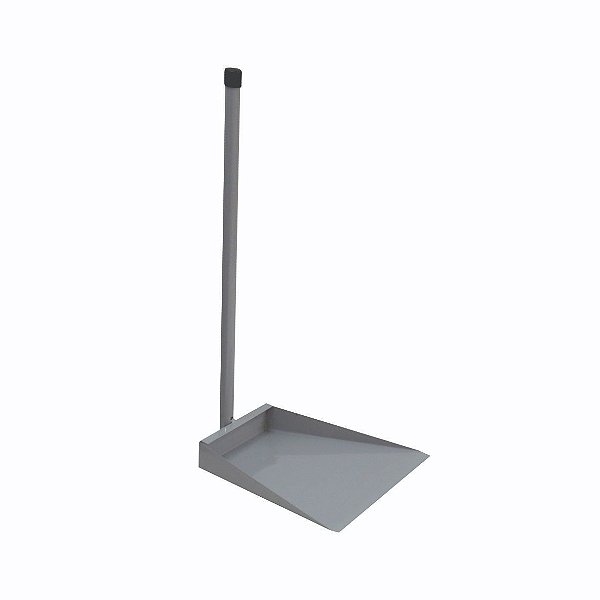 Pazinha para Lixo Cinza Cabo Curto 50 cm