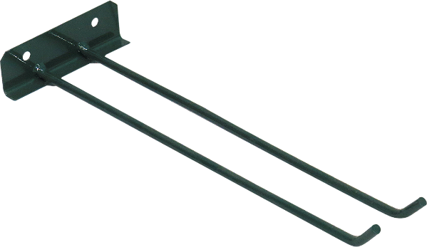 Suporte para Vassouras Verde 30cm