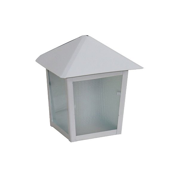 Luminária Verona P/ Parafusar na Parede - Branca