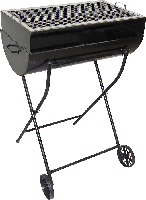 Churrasqueira Grelha Grill Nº2 Com Carrinho