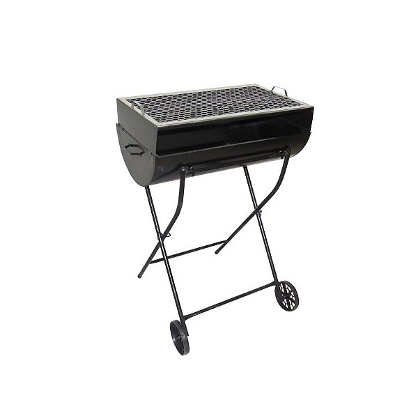 Churrasqueira Grelha Grill Nº2 Com Carrinho