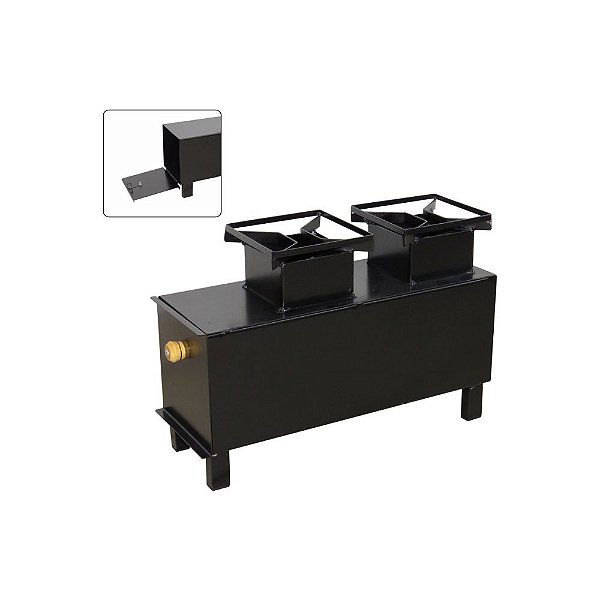 Fogão Campeiro nº2 com 2 boca