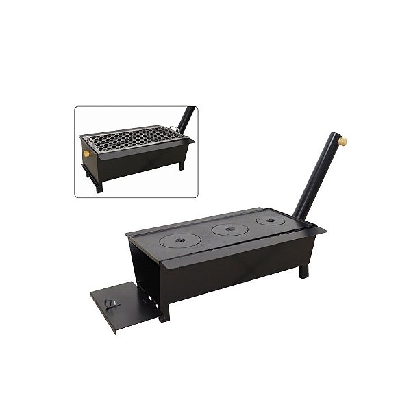 Fogão e Churrasqueira Caipira nº2