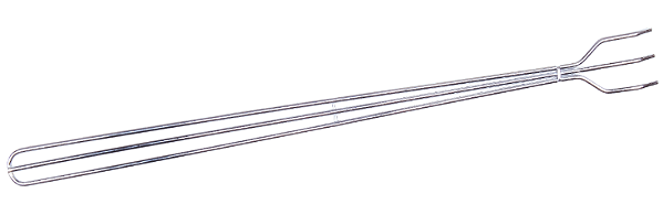 Garfo 3 pontas para churrasco 50cm