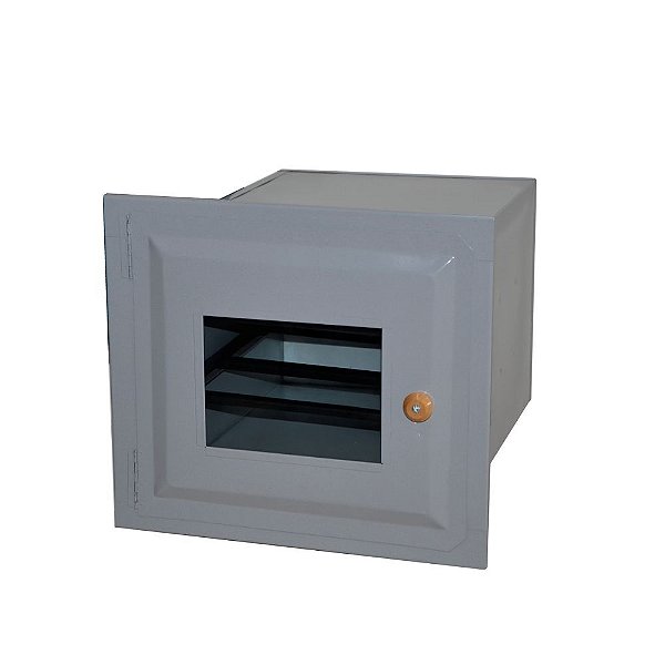 Forno para fogão à lenha popular - grande nº3 com frente de vidro