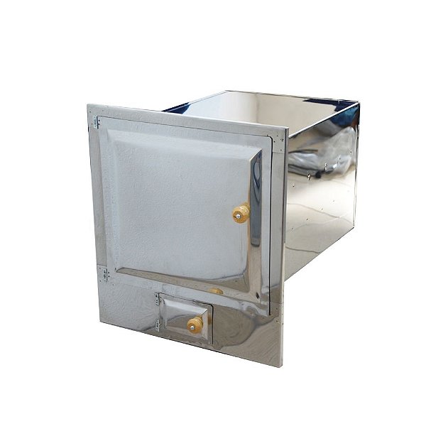 Forno para fogão à lenha popular inox nº2