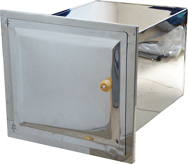 Forno para fogão à lenha popular inox nº1