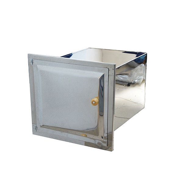Forno para fogão à lenha popular inox nº1