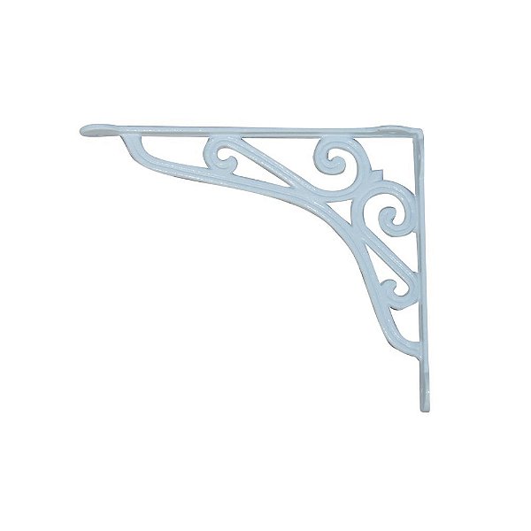 Cantoneira em alumínio branca - 20X15cm