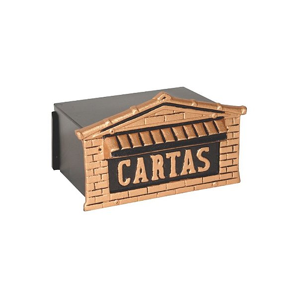 Caixa de correio Colonial 12x20x10 para muro