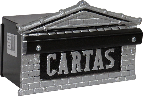 Caixa de correio Colonial 12x20x10 para grade