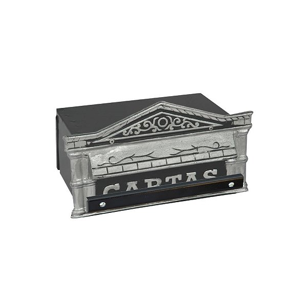 Caixa de correio colonial cartas 15x25x12 para muro