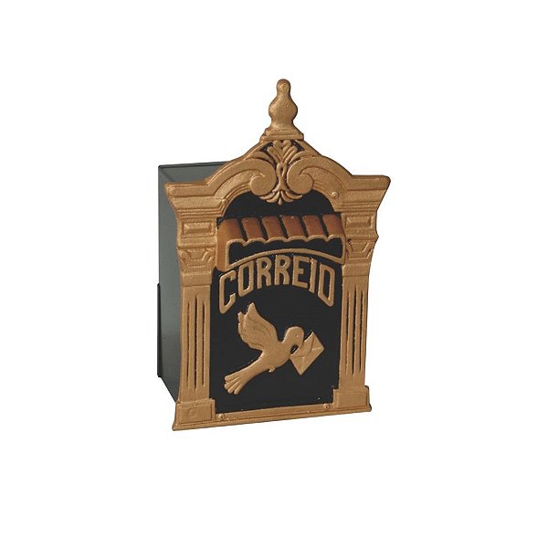 Caixa de correio romana 20x18x24 para muro