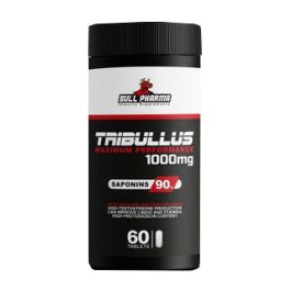Tribullus com Tadalafil  Bull Pharma 60 capsulas
