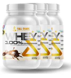 100% Whey Full Shape Suplementos 900g