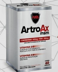 Artroax MSM 60 Cápsulas Axis Nutrition