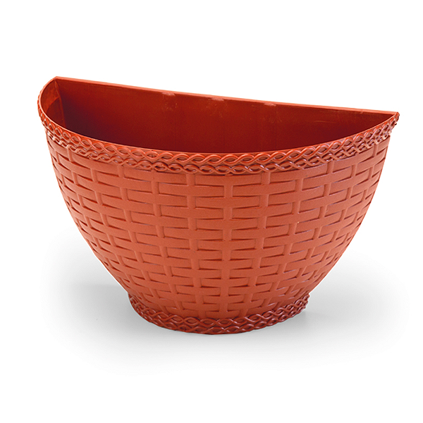 Vaso De Parede Rattan 3,4 Lts Telha