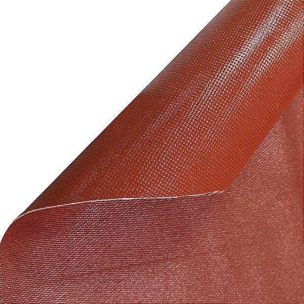 Manta de Borracha Silicone Fibra de Vidro 1m²