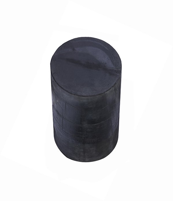 Tarugo de Borracha SBR 200mm - Diâmetro de 200mm a 250mm