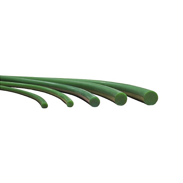 Correia de Poliuretano PU Verde Polycord - 1 metro