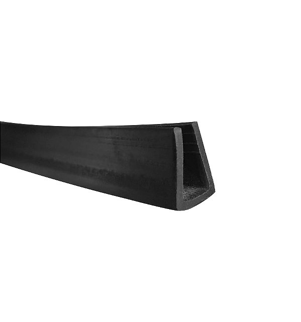 Perfil de Borracha Tipo U REF: 482 - 1 metro
