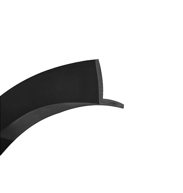 Perfil de Borracha Cantoneira Tipo L REF: 606 - 1 metro