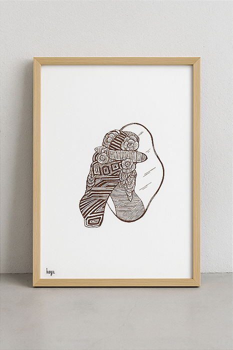 eu me perdoo | A4 | ilustração original