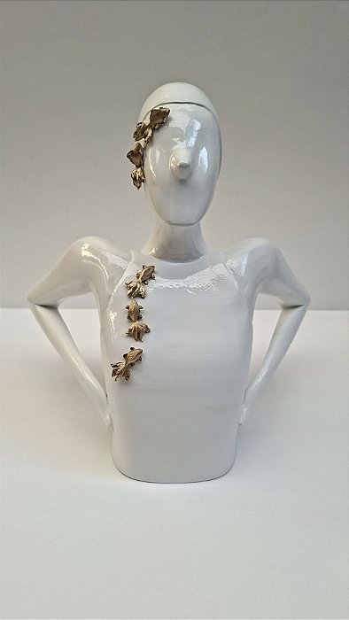 onde os pensamentos nadam | sentinelas do silêncio | busto grande