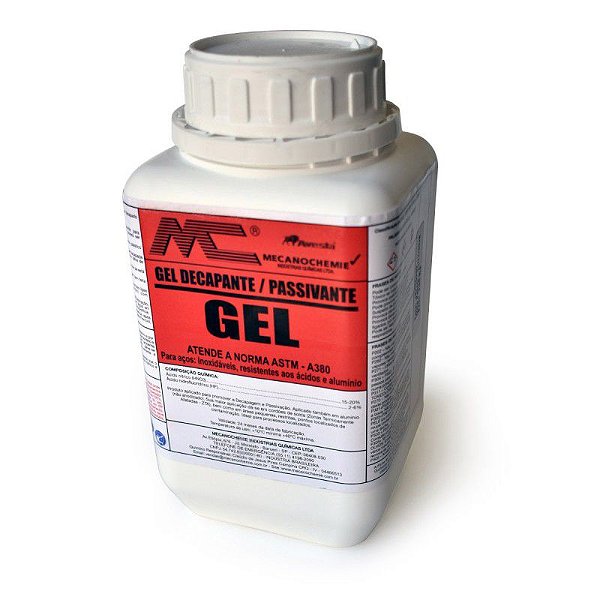 Gel Decapante Avesta Passivação Para Aço Inox 1,250Kg