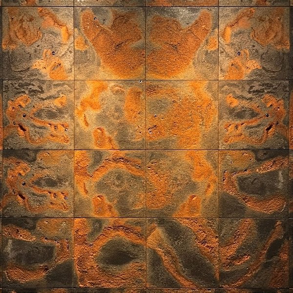 Revestimento Placa de Ferro Cimentício 45x45 - Iron Class m²