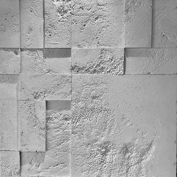 Revestimento Mosaico Pedra Cimentícia - White (m²)