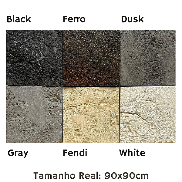 Kit Amostra Revestimento Placa Cimentícia