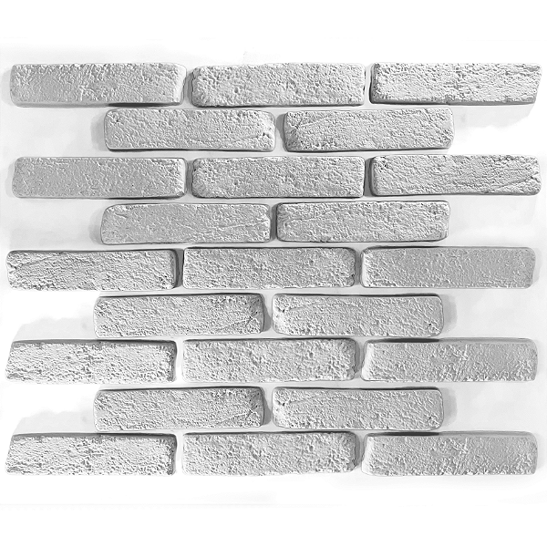 Revestimento Tijolinho de Demolição Rústico - White (m²)
