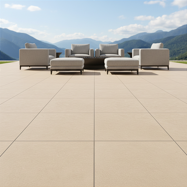 Piso Cimentício Atermico 45x45 - ThermaStone Fendi